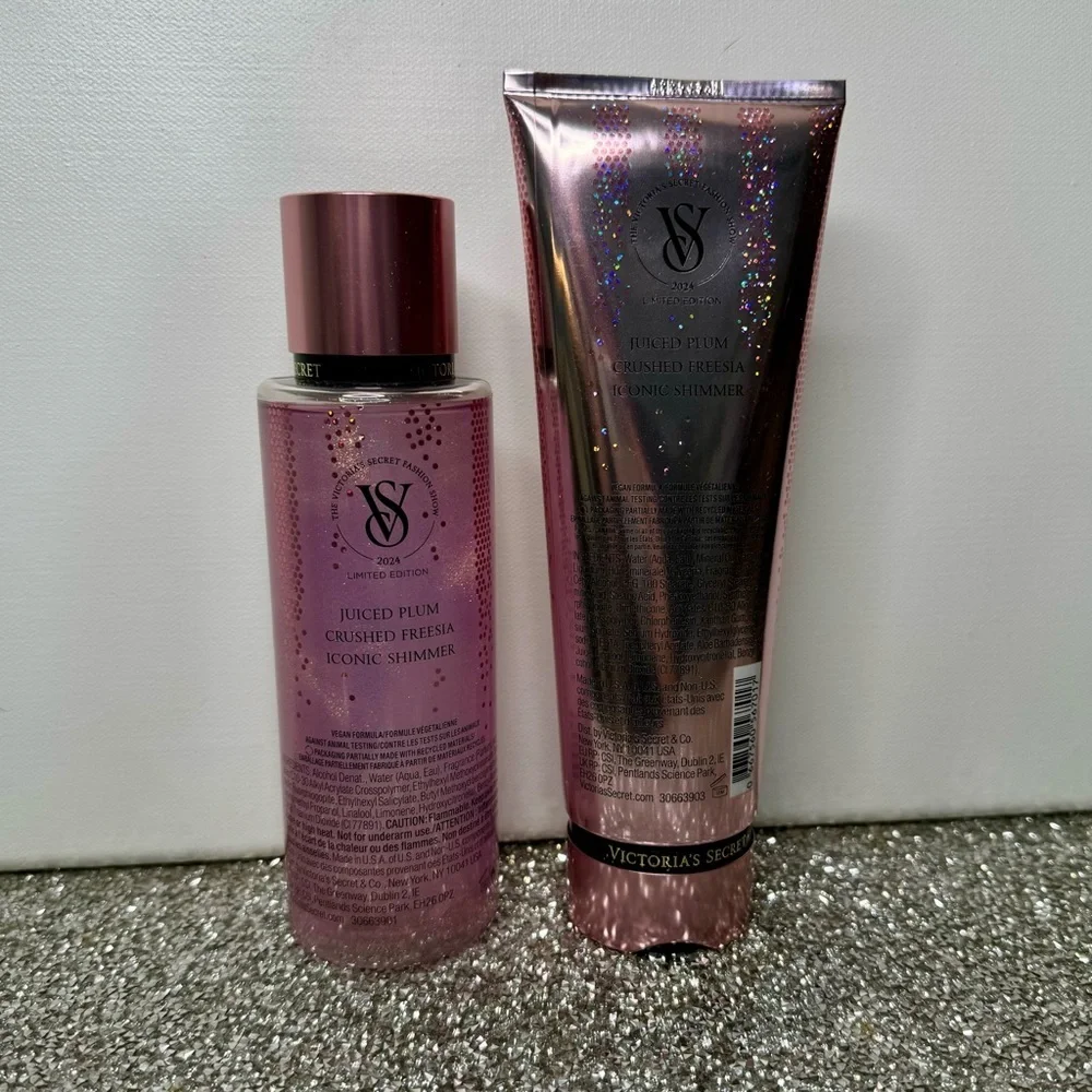 Victoria’s Secret Pure Seduction Shimmer Body Care Gift Set Fashion Show NWT